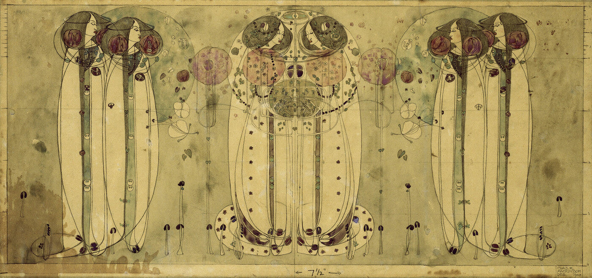 The Wassail by Charles Rennie Mackintosh