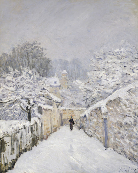 Snow at Louveciennes