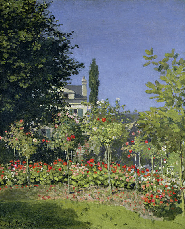 Flowering Garden at Sainte-Adresse