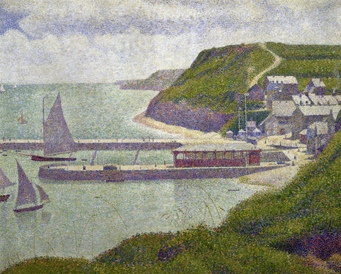 Harbour at Port-en-Bessin at High Tide