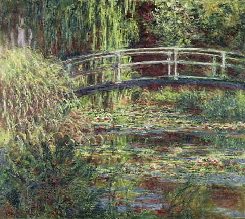 Waterlily Pond: Pink Harmony