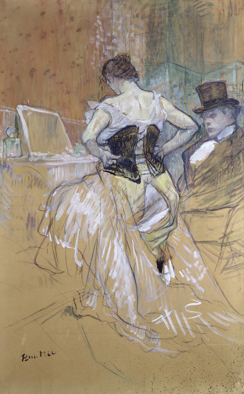 Woman at her Toilet, study for 'Elles'
