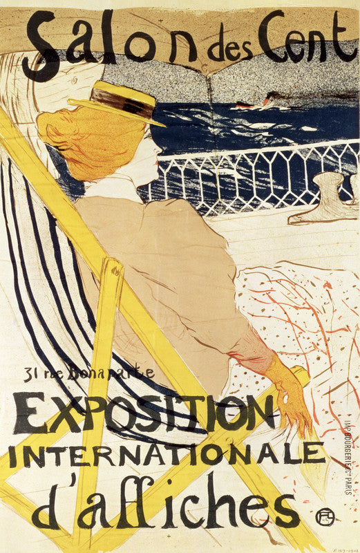 Poster advertising the 'Exposition Internationale d'Affiches', Paris, c.1896