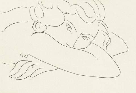 Young Woman with Face Buried in Arms (Jeune femme le visage enfoui dans les bras)
