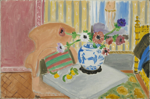 Anemones and Chinese Vase,