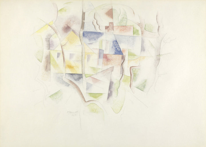Trees and Barns (Bermuda), 1917
