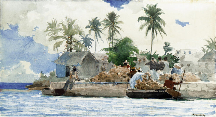 Sponge Fishermen, Bahamas