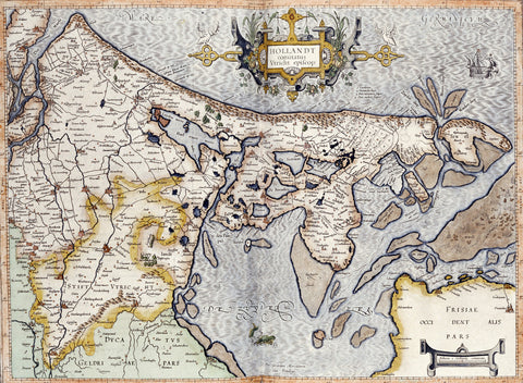 Map of Holland