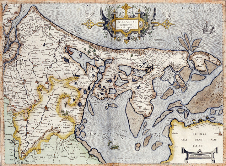 Map of Holland
