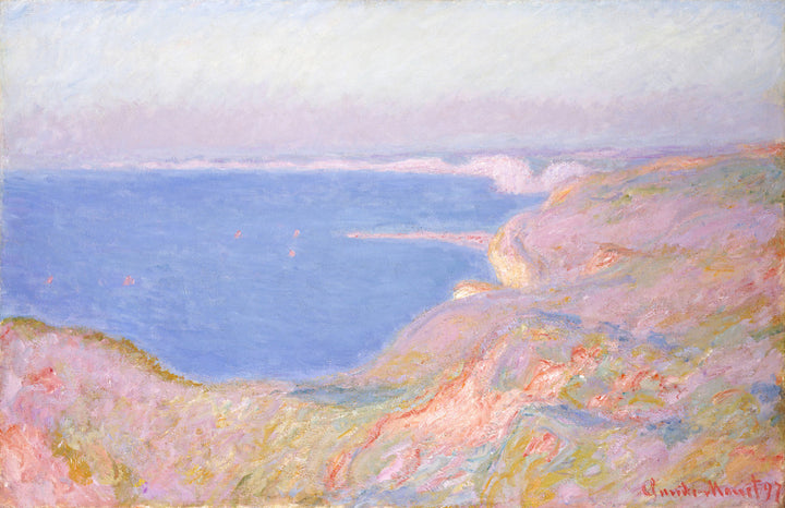 On The Cliffs Near Dieppe, Sunset