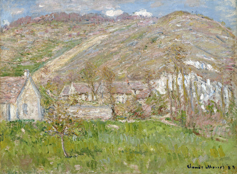 Hamlet On The Cliffs Near Giverny