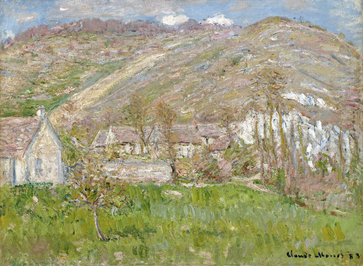 Hamlet On The Cliffs Near Giverny
