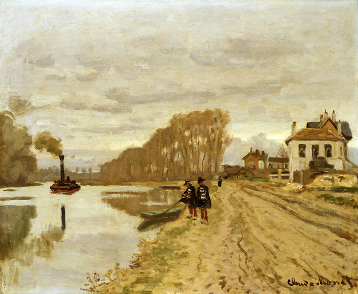 Infantrymen of The Flanant Guard On The Water