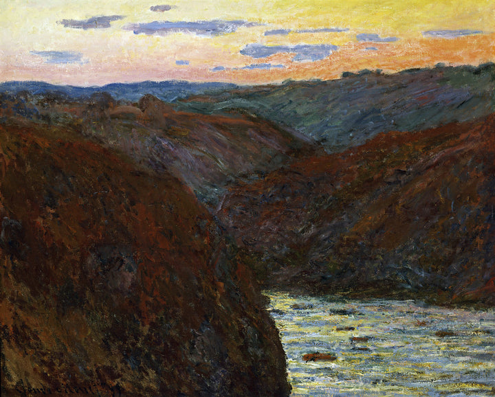 La Creuse, Sunset