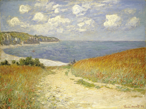 Path In The Wheat at Pourville