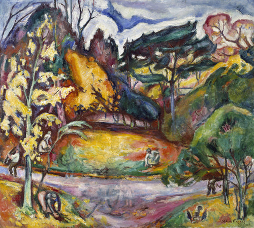 Autumn Landscape, La Côte de Grâce