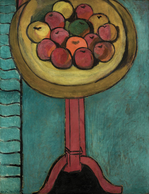 Bowl of Apples on a Table