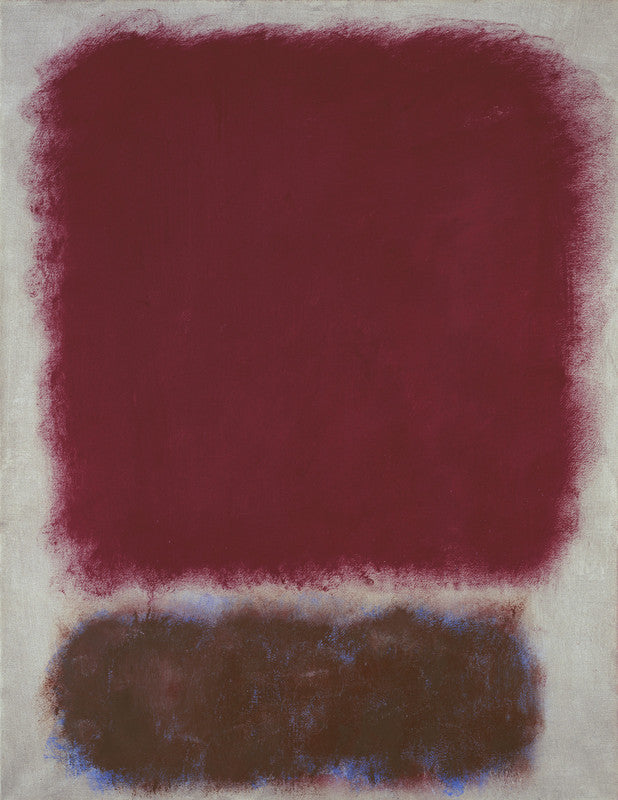 Untitled (Red over Brown)