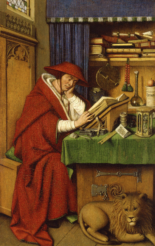 Saint Jerome in His Study