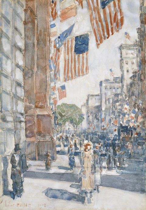 Flags, Fifth Avenue