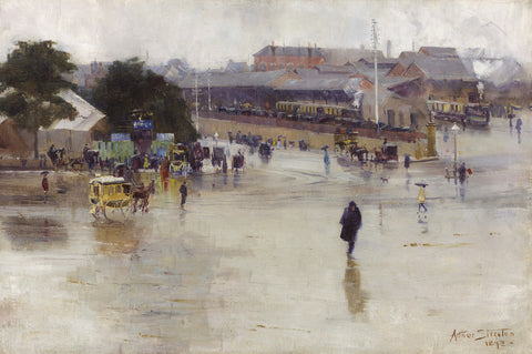 The railway station, Redfern