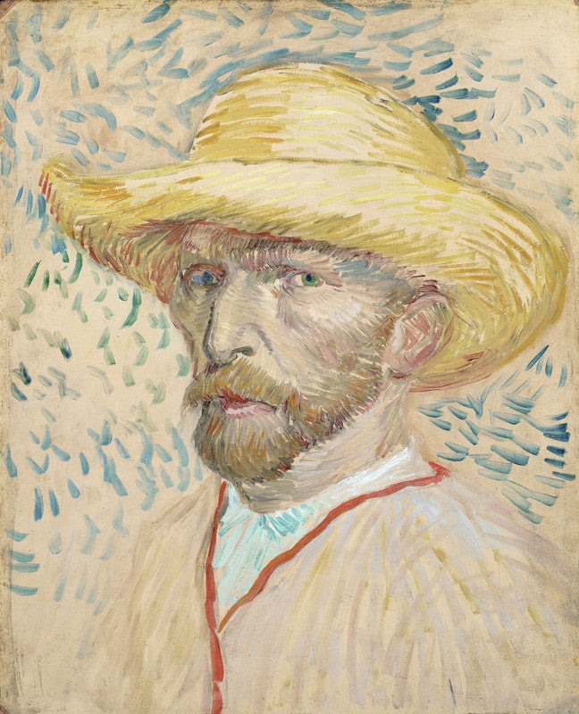 Self-portrait with Straw Hat
