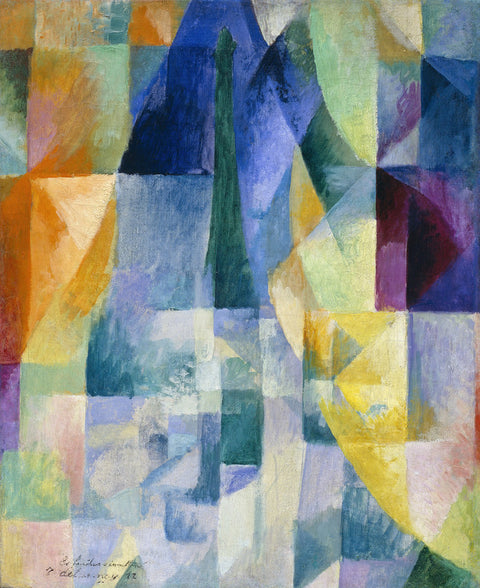 Simultaneous Windows (2nd Motif, 1st Part) (Les Fenetres simultanees [2e motif, 1re partie])
