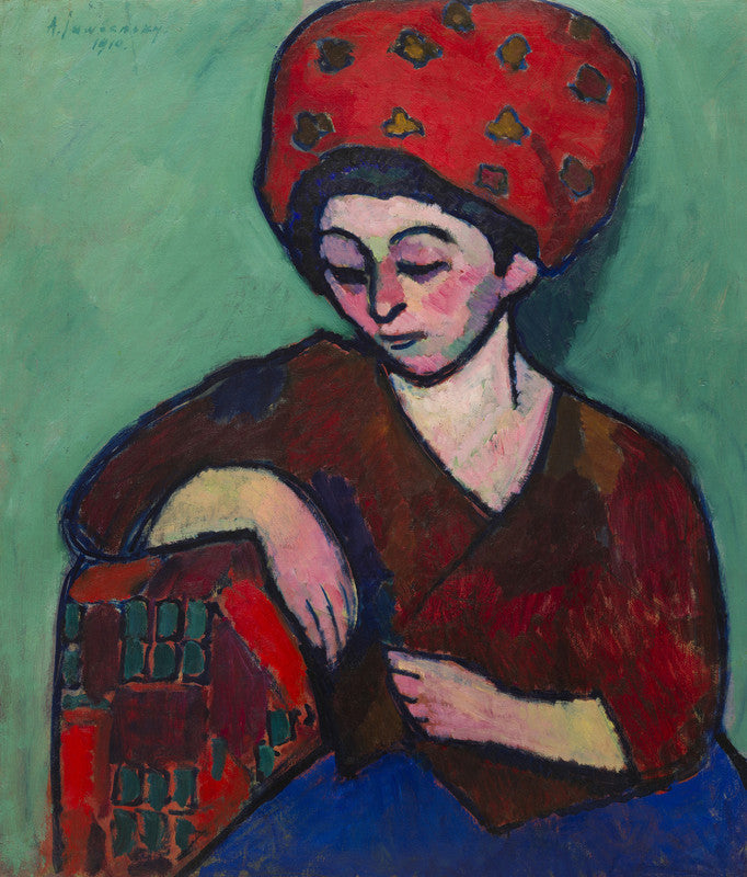 Helene with Colored Turban