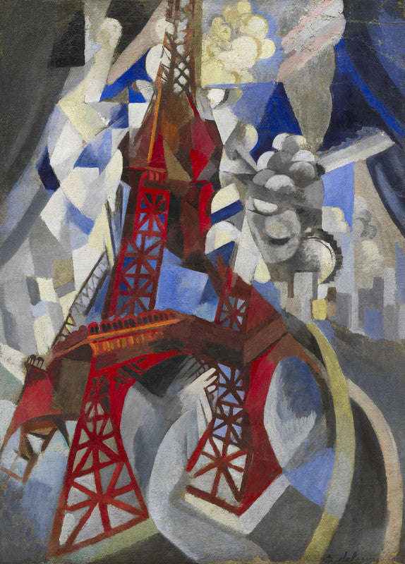 Red Eiffel Tower (La tour rouge)