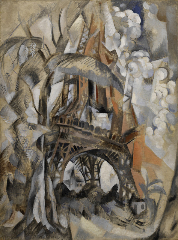 Eiffel Tower with Trees (Tour Eiffel aux arbres)