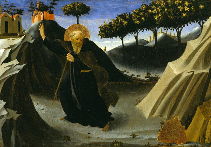 Saint Anthony Abbot Shunning the Mass of Gold
