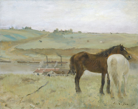 Horses in a Meadow
