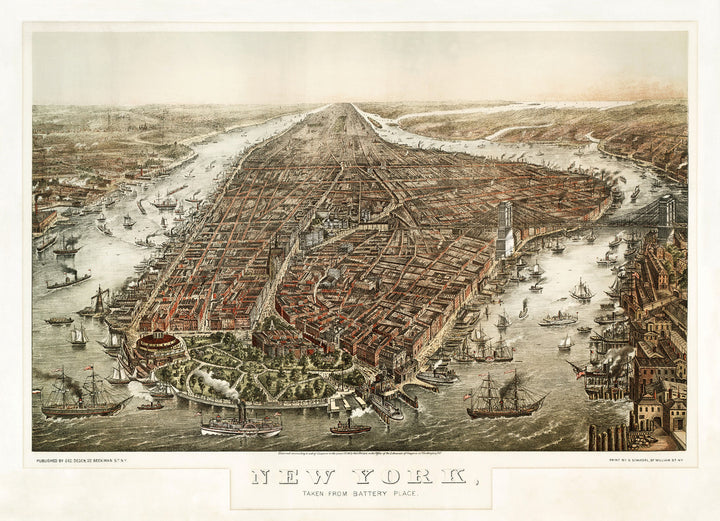 New York, taken from Battery Place