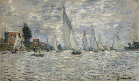 The Regatta at Argenteuil, ca. 1874