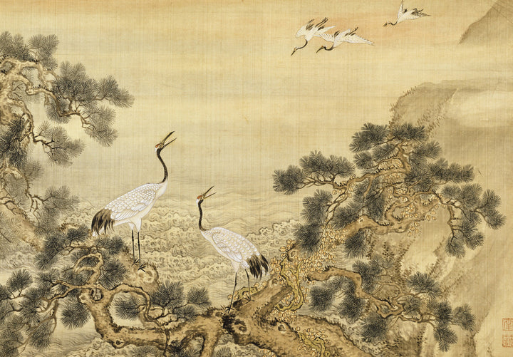 Album of Birds and Animals (Cranes)