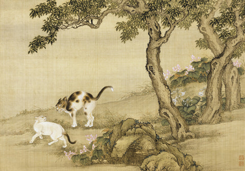 Album of Birds and Animals (Cats)
