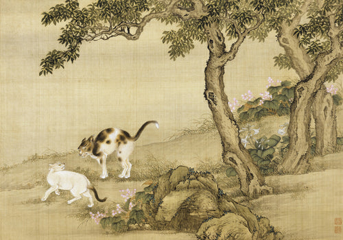 Album of Birds and Animals (Cats)