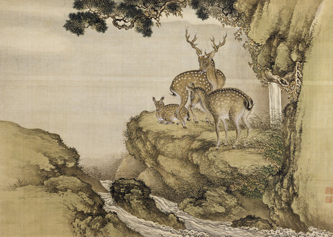 Album of Birds and Animals (Deer)