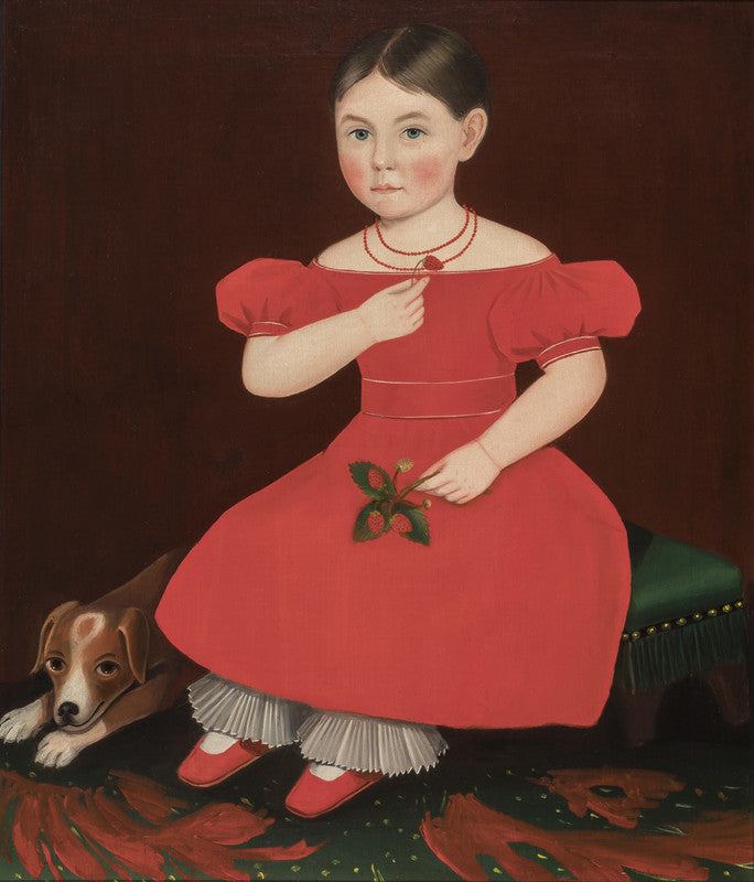 Girl in a Red Dress
