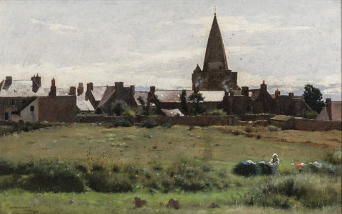 Brittany Town Morning, Larmor