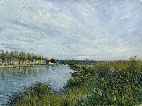 View of Saint-Mammes