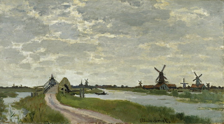 Windmills Near Zaandam