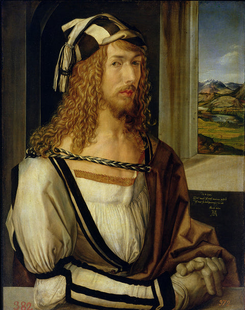Self Portrait with Gloves, 1498