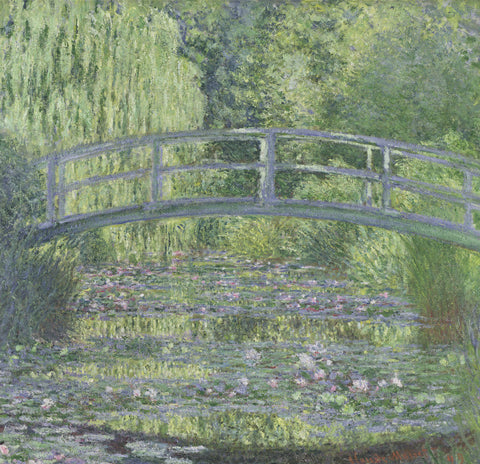 The Waterlily Pond: Green Harmony