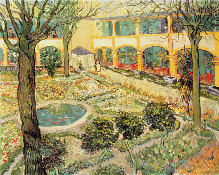 The Asylum Garden at Arles