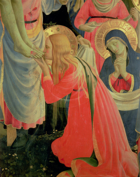Santa Trinita Altarpiece, detail of Mary Magdalene