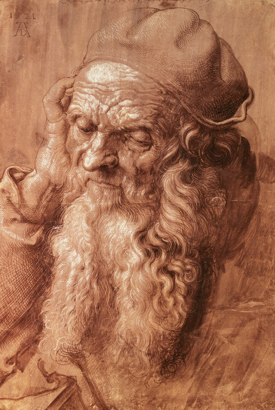 Portrait of a man, aged ninety-three