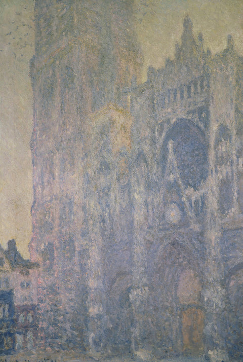 Rouen Cathedral, Harmony in White, Morning Light