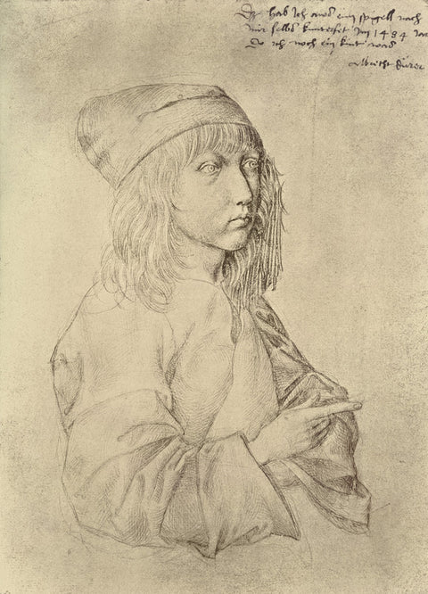 Self portrait at the age of thirteen