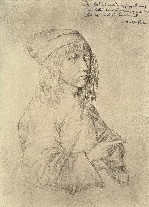 Self portrait at the age of thirteen